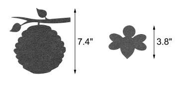 Un-BEE-lievable Tracing Template Set 2pc